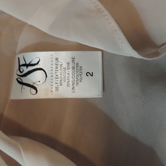 Love Shack Fancy Velvet One Shoulder Pamela Dress Size 2 - Picture 9 of 15